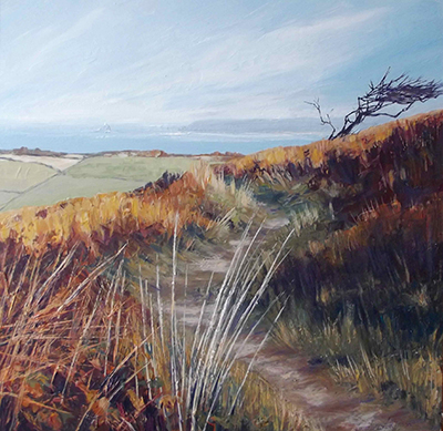 Trencrom Track - Caroline Atkinson