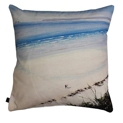 Cushion Cover - Clifftop View - Caroline Atkinson