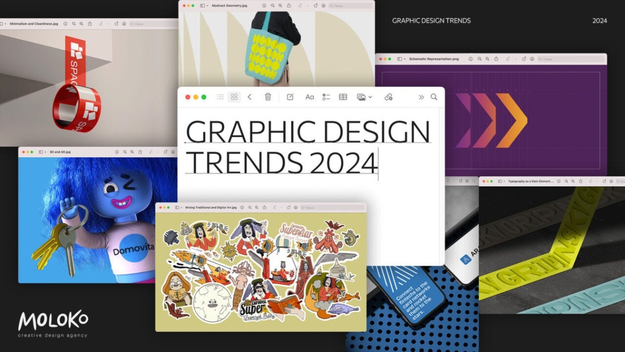 Stay Ahead Of The Curve: Graphic Design Trends To Watch For In 2024