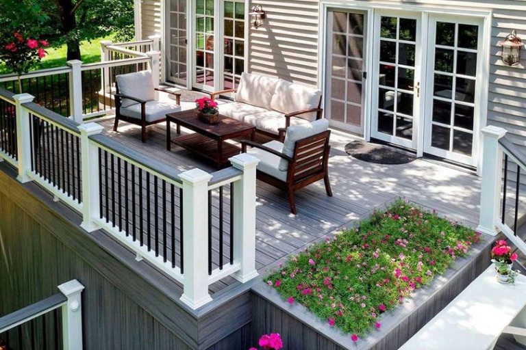 ideas for decks designs Niche Utama Home Top  Garden Decking Design Trends  Trex